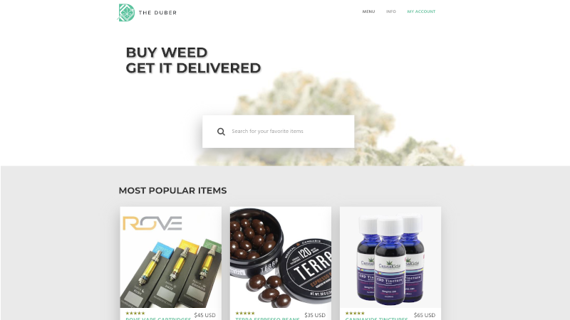 The Duber Pharmaceutical Delivery